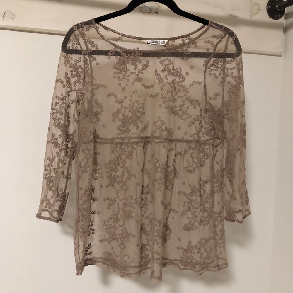 Sheer top